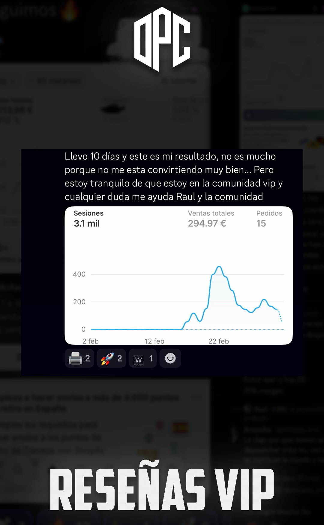 Reseña VIP alumno OPC